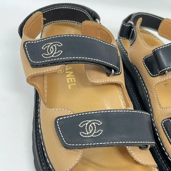 Chanel Dad Sandals Vintage 1999 - Picture 9 of 13